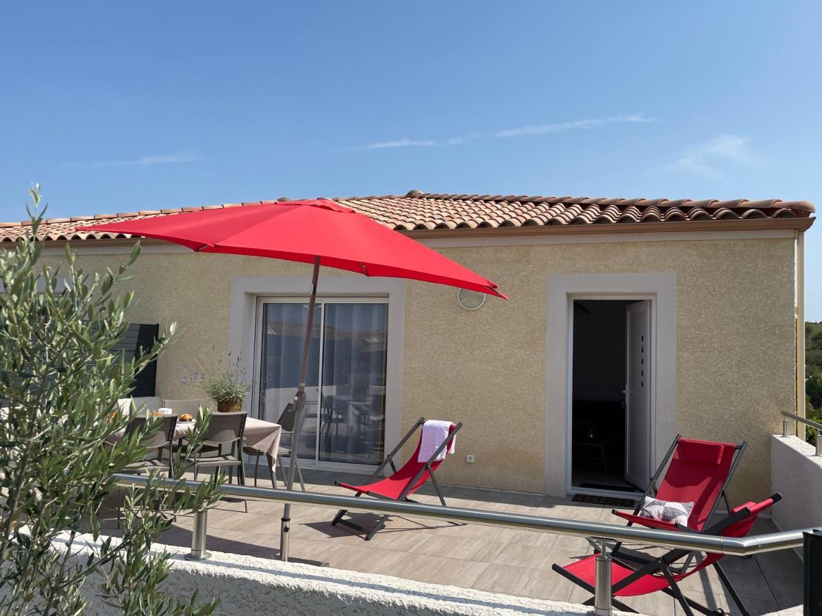 Val Des Bruyeres - Gite 15Mn Pezenas Avec Terrasse Et Cour Close - Parking Privatif Securise - Wifi Ftth Gratuit Neffies 外观 照片